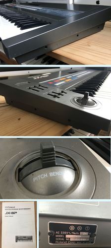 Roland-JX-8P (a couple of keys sluggish)
